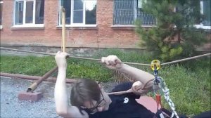 Клуб спортивного туризма"Высота".Навесная переправа,основные принципы.