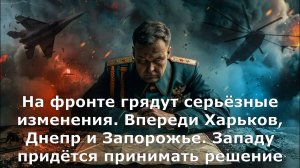 На фронте грядут серьёзные изменения. Впереди Харьков, Днепр и Запорожье. Западу придётся принимать