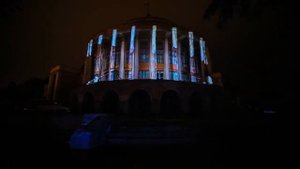 3D MAPPING. РЕЧНОЙ ВОКЗАЛ. ТВЕРЬ.