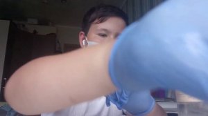 ASMR/ делаем прививку/ шепот/ Doctor Sasha