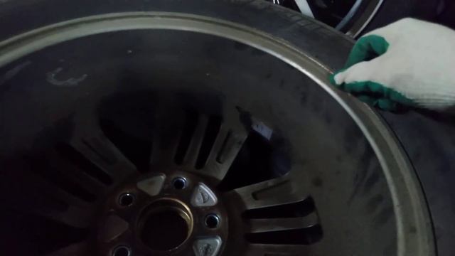 Honda STEPWGN RP3. Очистка диска от скотча 3М.