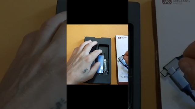 SANZANG Двойные протоколы M.2 NGFF NVMe Корпус 10 Гбит/с Внешний корпус SSD M2 USB 3,2 #обзор #видео смотреть онлайн