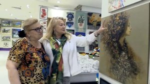 Интервью Актера Юрия Назарова в Арт галерее "Современные художники"