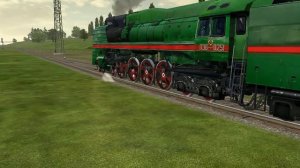 Паровоз П36 включение сифона и стокера Dampflok P36 Zuschalten von Gebläse, Stocker,  Lichtmaschine