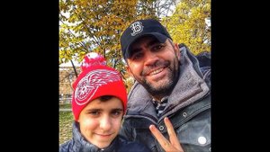 Андрей Карако и его сын Егор