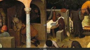 Питер Брейгель Старший. Нидерландские (Фламандские) пословицы.