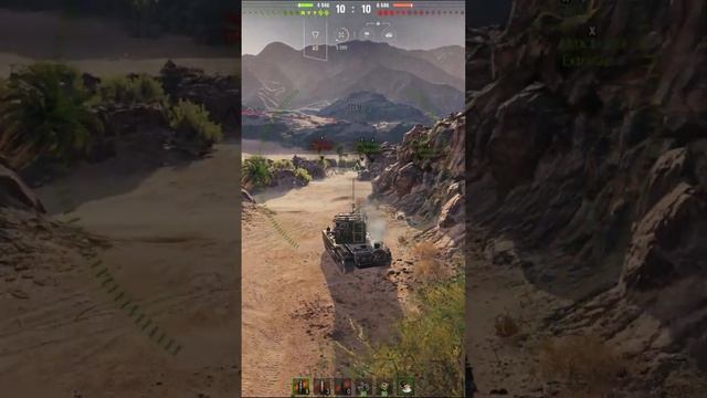 FV4005 - БАБАХА 10к урона Карта Аэродром #shorts #wot #worldoftanks смотреть онлайн