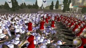 Rome: Total War Spartan's & Elite Hoptiles VS Town Milita