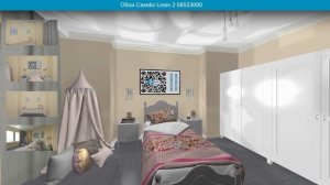 Обои Caselio Linen 2 68523000 в интерьере. визуализация и фото.