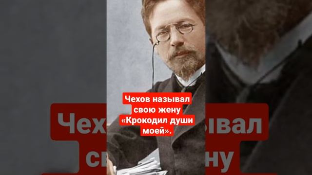 Чехов называл свою жену «Крокодил души моей».