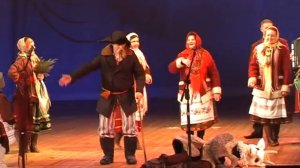 Коза обряд За селом веселим українська народна Щедрівка колядка Ukrainian folk carol