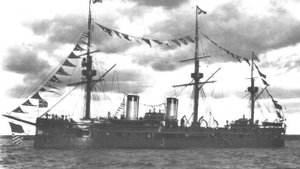 Броненосный крейсер “Дмитрий Донской", "Владимир Мономах" Россия, 1895, 1893 года