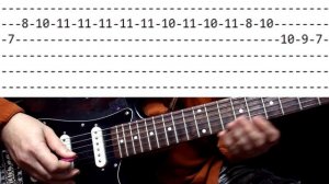 Финальное соло Ariel - Rainbow! Разбор с табами!