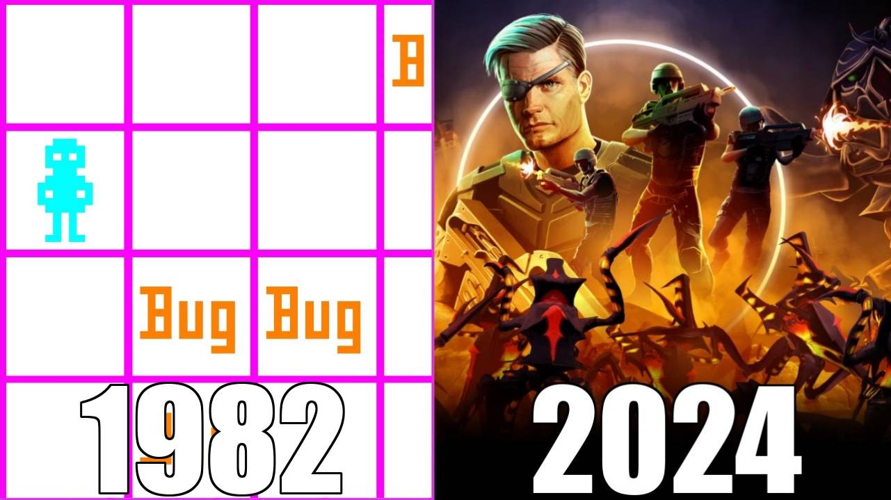 Эволюция серии игр Звёздный десант [1982-2024]