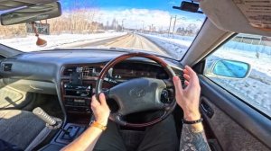 2000 Toyota Chaser X100 2.5 AT - POV TEST DRIVE