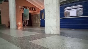 81.717 на станции Метростроителей. Харьков метро.