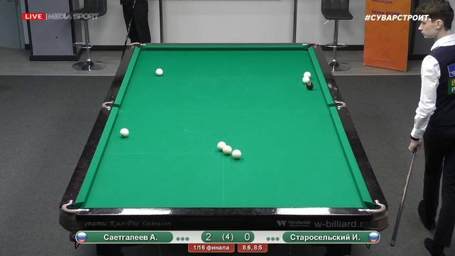 СТАРОСЕЛЬСКИЙ v САЕТГАЛЕЕВ | КУБОК БИЛЬЯРДНОЙ №1 | ТУРНИР ПАМЯТИ И.Х.МАЗИТОВА | КАЗАНЬ 2021 смотреть онлайн