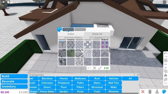 50K!! BLOXBURG: MODERN FAMILY HOUSEBUILD; NO GAMEPASS!!