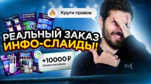 ИНФОГРАФИКА 👉 ИНФО СЛАЙДЫ / Реальный заказ на дизайн карточек для маркетплейсов