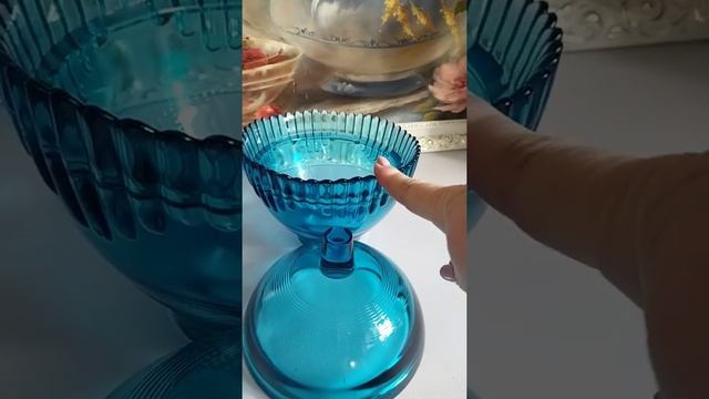 голубое купоросное стекло период СССР 1960е смотреть онлайн