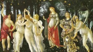 Botticelli, Primavera Боттичелли Весна