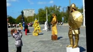 Евпатория  Фестиваль Живых Скульптур