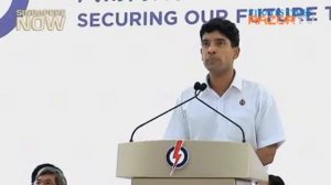 Vikram Nair @ PAP Lunchtime Rally, Boat Quay