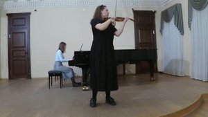 Vieuxtemps Rondino Вьетан Рондино, Агния Вяткина, скрипка
