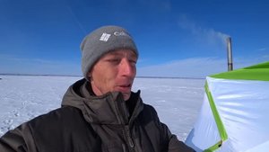 ПОСТАВИЛ ПАЛАТКУ В ОГРОМНУЮ СТАЮ РЫБЫ! ДВОЕ СУТОК НА ЛЬДУ С КОМФОРТОМ, КАК ДОМА! Рыбалка с ночёвкой