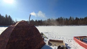 Рыбалка на хариуса река Яйва. Аэролодка 2019г.