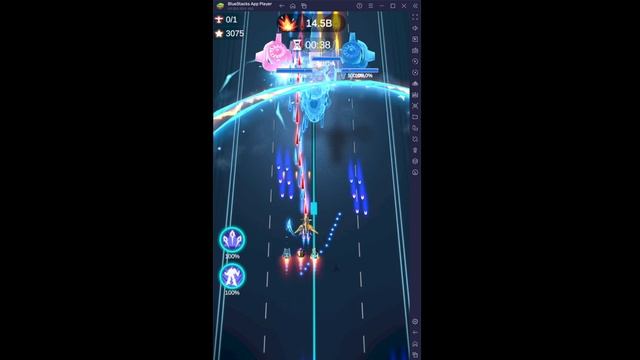 Wing Fighter Босс Легиона - Химера тестирование самолетов и главной пушки