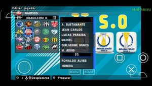 INCRÍVEL!!! PES 2022 ISO PPSSPP BRASILEIRÃO SÉRIE A B C + COPA DO BRASIL TUDO ATUALIZADO
