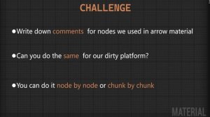13. Writing Comments. ONE COURSE SOLUTION FOR MATERIAL Unreal Engine 5