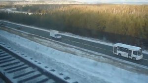 Перегон Падунские Пороги (326 км) - Гидростроитель (339 км)