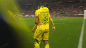 Goal Pedro CHIRIVELLA BURGOS (45' - FCN) STADE RENNAIS FC - FC NANTES (3-1) 23/24