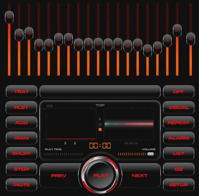 Future Synth - Compilation Spacedisco / skin Aimp media for CaPC