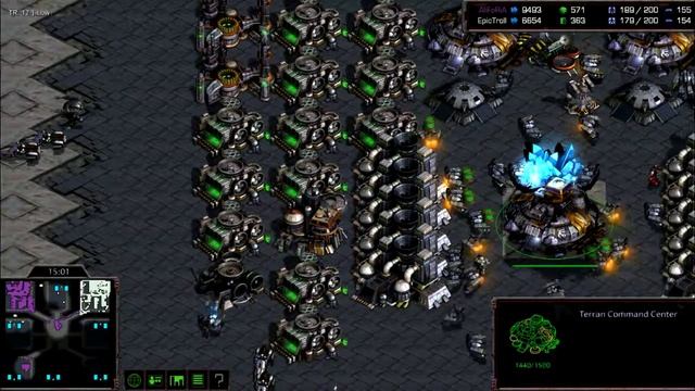 StarCraft BW 1v1 - AliFoRiA vs EpicTroll PvT [ENG] смотреть онлайн