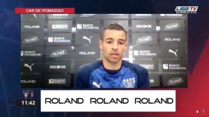 Adrián Gabbarini: "Me pone contento la renovación de Repetto"
