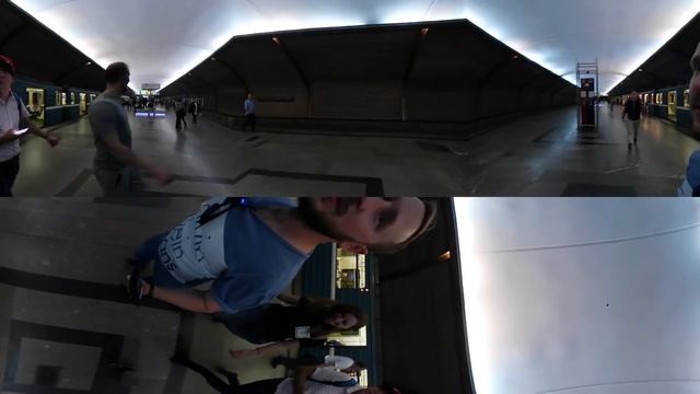 Московское метро. Жизнь в 360 градусов. Live in 360. Russia VR.