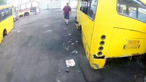 Заброшенный автопарк Киев / Автобусный парк №7 / Автобусный цирк