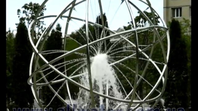 Фонтаны Киева. Фонтан Шар.