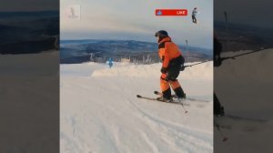 Bear turn, ski tricks, extreme sports, top extreme sports, stunts♀️[Motors]