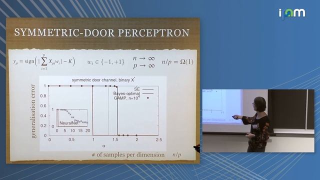 Lenka Zdeborová: "Understanding machine learning via exactly solvable statistical physics models"