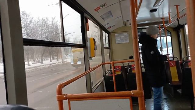 Троллейбус БКМ-32102 борт. №5423 маршрут №29 в Минске (ПОЕЗДКА) смотреть онлайн