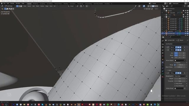 11. Hard Surface Modelling 6. HARD SURFACE MODELING in Blender by Blender Bros