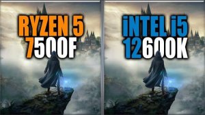 Ryzen 5 7500F vs 12600K Benchmarks - Tested in 15 Games and Applications
