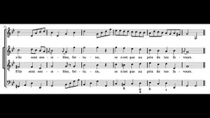 Forêts paisibles (Les Indes Galantes - J.P. Rameau) Score Animation