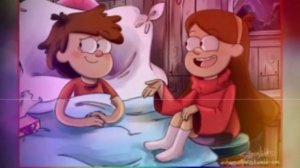 Гравити Фолз-Диппер и Мейбл.