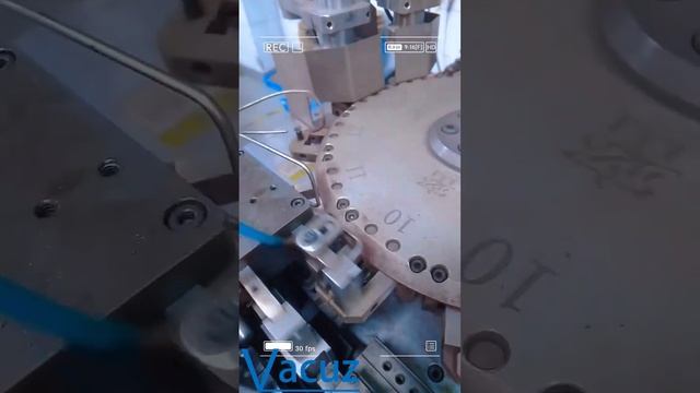 Vacuz 16 Spindles Drum Core DR Magnetic Inductor Coil Automatic Heat Shrinking Tube Insert Machine