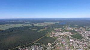 Устье - Кубенское с высоты птичьего полёта